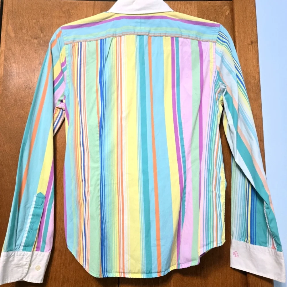 Pastel Ralph Lauren Cotton Shirt - Picture 2 of 6